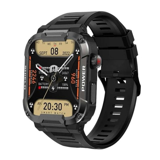 GAGDETGYZ C20 smart watch South Africa with black rugged design and fitness tracking features